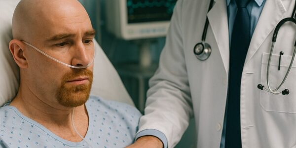 HEARTBREAKING NEWS: At 35, NFL legend Travis Kelce has left the world in shock after revealing a devastating terminal diagnosis. Forced to part with the iconic hair that defined his image for decades, the beloved superstar broke down in tears as doctors delivered the news — a moment that left millions praying for a miracle. Now, as he faces the fight of his life, Travis’s unshakable spirit and unwavering courage are inspiring fans around the globe